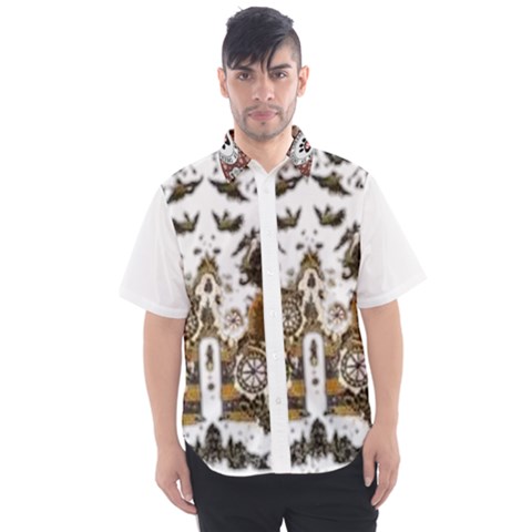 Im Fourth Dimension Colour 73 Men s Short Sleeve Shirt by imanmulyana