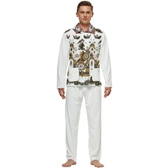 Im Fourth Dimension Colour 73 Men s Long Sleeve Velvet Pocket Pajamas Set by imanmulyana