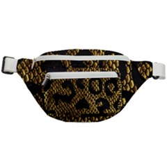 Metallic Snake Skin Pattern Fanny Pack by BangZart