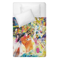 Multicolor Anime Colors Colorful Duvet Cover Double Side (single Size) by BangZart