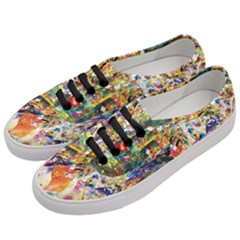 Multicolor Anime Colors Colorful Women s Classic Low Top Sneakers by BangZart