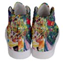 Multicolor Anime Colors Colorful Women s Hi-Top Skate Sneakers View4