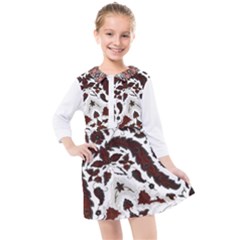 Im Fourth Dimension Colour 75 Kids  Quarter Sleeve Shirt Dress