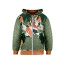 tropical polka plants 2 Kids  Zipper Hoodie View1