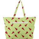 Red Christmas Tree Green Simple Shoulder Bag View3