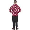 Gold Gingerbread Man Burgundy Men s Pullover Hoodie View2