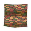 Ethiopian bricks - Green, yellow and red vibes Square Tapestry (Small) View1