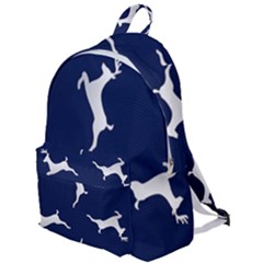 Silver Reindeer Blue The Plain Backpack by TetiBright