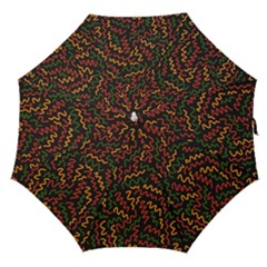 Ethiopian Inspired Doodles Abstract Straight Umbrella by ConteMonfreyShop