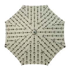 Black And Grey Arrow   Golf Umbrella by ConteMonfreyShop