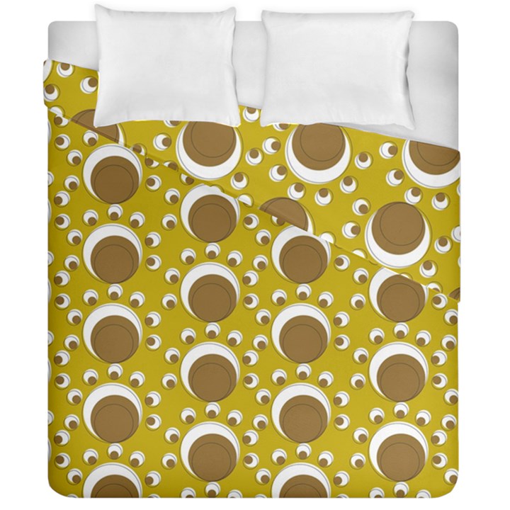 Minimalist Circles  Duvet Cover Double Side (California King Size)