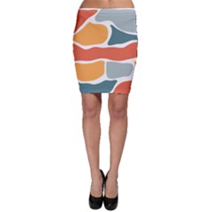 Geometric Bricks   Bodycon Skirt by ConteMonfreyShop