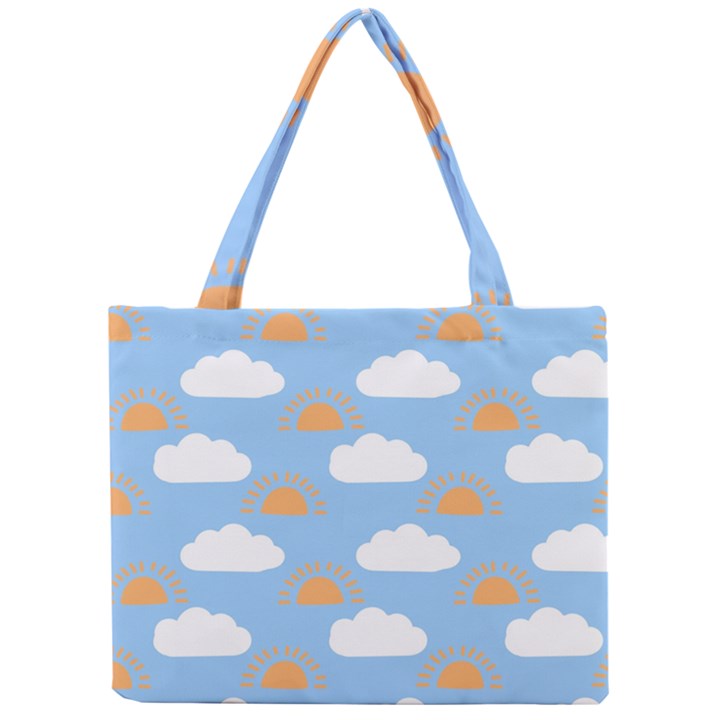 Sun And Clouds  Mini Tote Bag