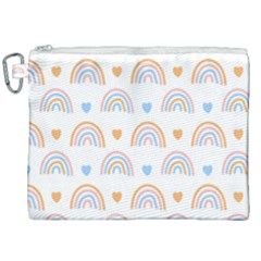 Rainbow Pattern   Canvas Cosmetic Bag (xxl) by ConteMonfreyShop