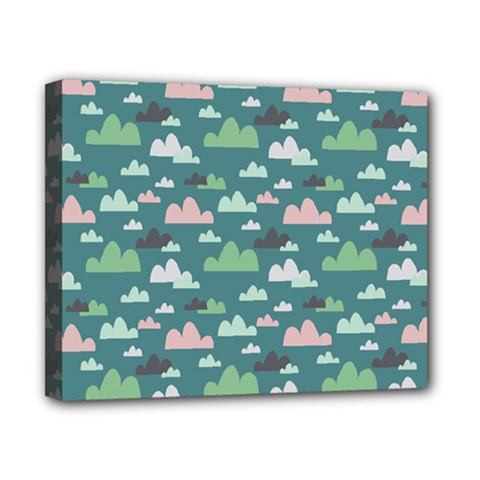 Llama Clouds   Canvas 10  X 8  (stretched) by ConteMonfreyShop