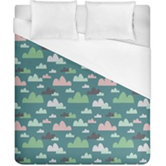 Llama Clouds   Duvet Cover (california King Size) by ConteMonfreyShop