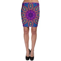 Mandala Fishes Bodycon Skirt by ConteMonfreyShop