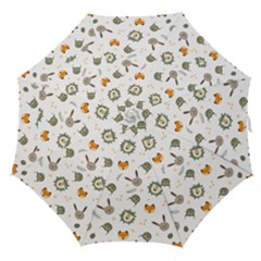 Rabbit, Lions And Nuts   Straight Umbrella by ConteMonfreyShop