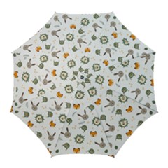 Rabbit, Lions And Nuts   Golf Umbrella by ConteMonfreyShop