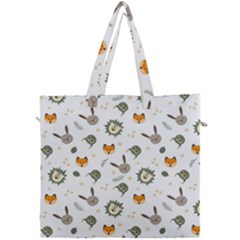 Rabbit, Lions And Nuts   Canvas Travel Bag by ConteMonfreyShop