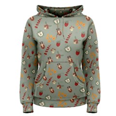 Wild Forest Friends  Women s Pullover Hoodie