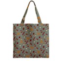 Wild Forest Friends  Zipper Grocery Tote Bag View2