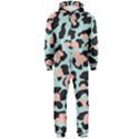 Blue And Pink Jaguar Dots Leopard Hooded Jumpsuit (Men) View1