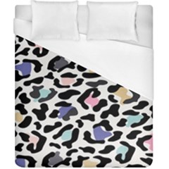 Jaguar Spots Colorful Duvet Cover (california King Size) by ConteMonfreyShop