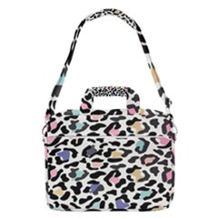 Jaguar Spots Colorful Macbook Pro 16  Shoulder Laptop Bag by ConteMonfreyShop