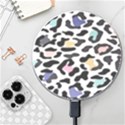 Jaguar spots colorful Wireless Fast Charger(White) View1