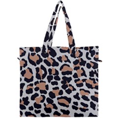 Leopard Print  Canvas Travel Bag by ConteMonfreyShop