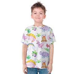 Dinosaurs Are Our Friends  Kids  Cotton Tee