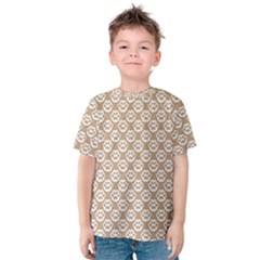 Brown Little Paws - Cute Cat Lover  Kids  Cotton Tee