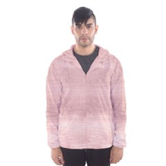 Pink Wood Men s Hooded Windbreaker