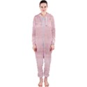 Pink Wood Hooded Jumpsuit (Ladies) View1