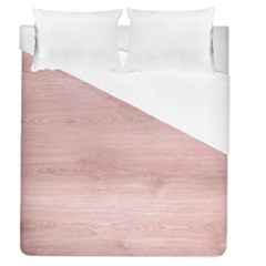 Pink Wood Duvet Cover (queen Size) by ConteMonfreyShop