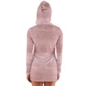 Pink Wood Long Sleeve Hooded T-shirt View2