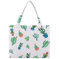 Among Succulents And Cactus  Mini Tote Bag by ConteMonfreyShop