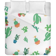 Among Succulents And Cactus  Duvet Cover Double Side (california King Size) by ConteMonfreyShop