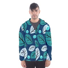 Vibrant Fall Autumn  Men s Hooded Windbreaker