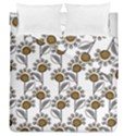 Daisy Minimalist Leaves Duvet Cover Double Side (Queen Size) View2