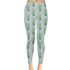 Cuteness Overload Of Cactus!   Leggings  by ConteMonfreyShop