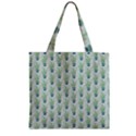 Cuteness Overload Of Cactus!   Zipper Grocery Tote Bag View1