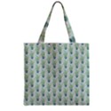 Cuteness Overload Of Cactus!   Zipper Grocery Tote Bag View2