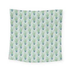 Cuteness Overload Of Cactus!   Square Tapestry (small) by ConteMonfreyShop