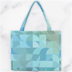 Geometric Ocean   Mini Tote Bag by ConteMonfreyShop