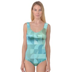 Geometric Ocean   Princess Tank Leotard  by ConteMonfreyShop