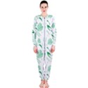 Green Nature Leaves Draw    OnePiece Jumpsuit (Ladies) View1