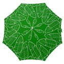 Green Banana Leaves Straight Umbrella View1