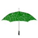 Green Banana Leaves Straight Umbrella View3